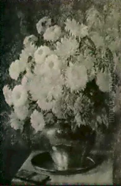 Still Life With Chrysanthemums - view 1