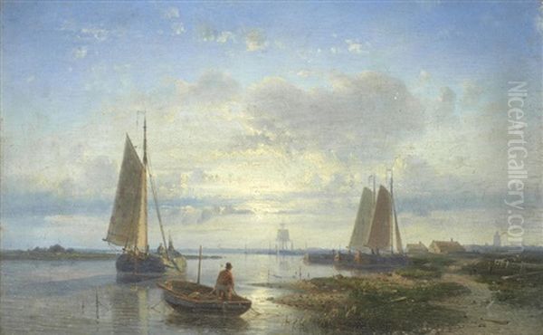 A Tranquil Estuary Scene - view 1