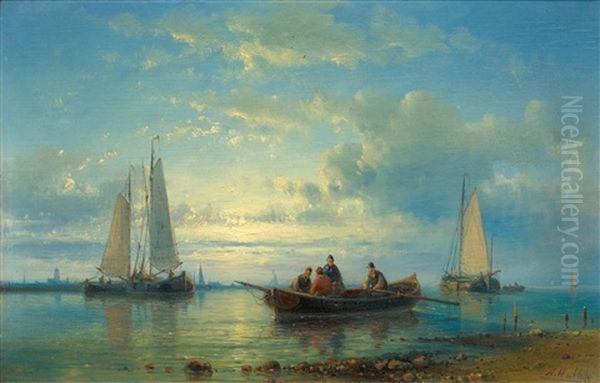Fishing Boats At A Coast - view 1