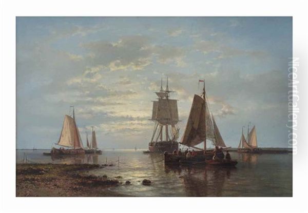 Ships On A Calm - view 1