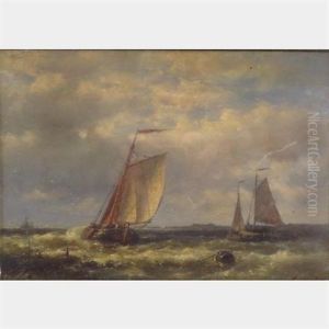 Open Sail by Abraham Hulk the Elder