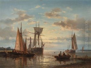Sailboat by Abraham Hulk the Elder