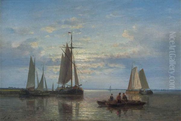 Fishing Vessels On Calm Waters - view 1