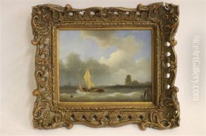 Fishing Boats In A Squall
