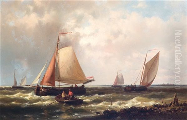 Vissersboten Op De Schelde - view 1