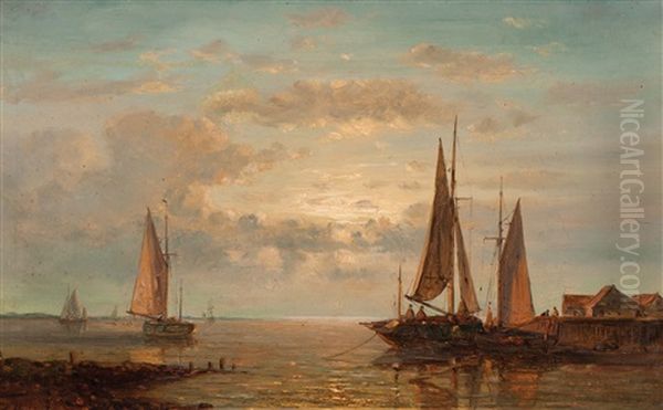 Moored Fishing Boats - view 1