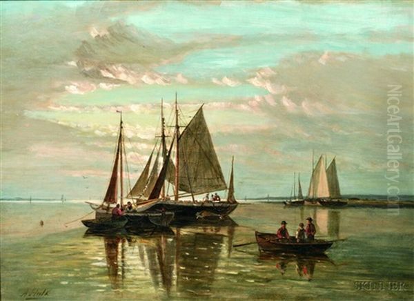 Moored Fishing Boats - view 1