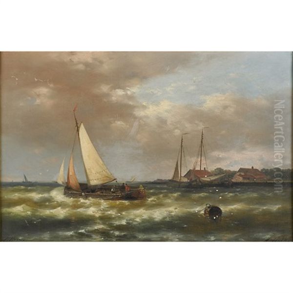 A Harbor Scene - view 1