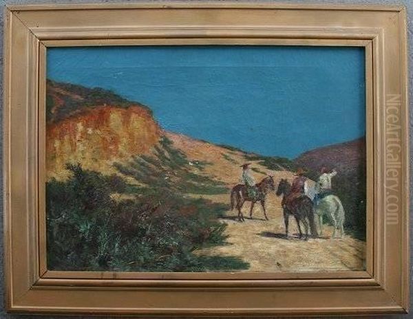 New Mexican Landscape Withriders - view 1