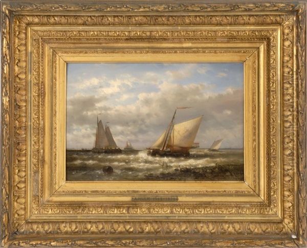Ships Off The Coast - view 1