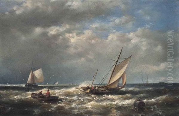 A Breezy Day At The Mouth Of The Scheldt - view 1