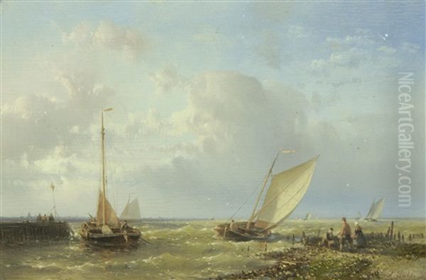 Fishing Vessels In Choppy Waters - view 1