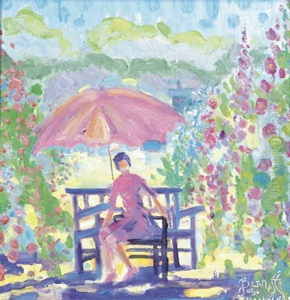 Under The Parasol At Lahaska - view 1