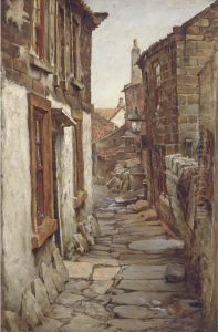 A Cobbled Street by Barrett
