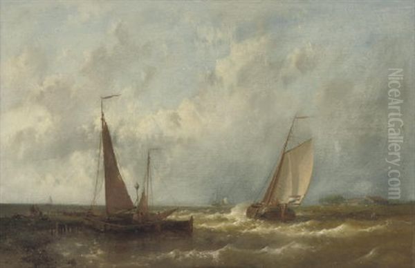 Shipping On A Choppy Sea - view 1