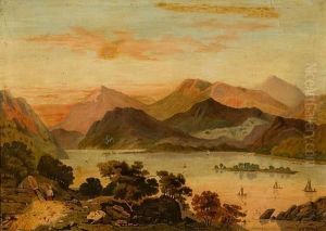 Mountainous Lakeland Landscape