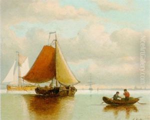 Partie Auf Dem Zuiderzee by Abraham Hulk the Elder