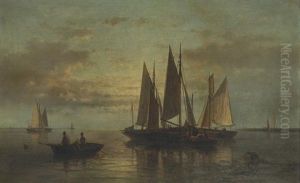 Crossing The Harbor by Abraham Hulk the Elder