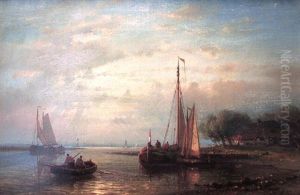 Fishing Vessels by Abraham Hulk the Elder