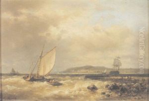 Vessels Off A Headland