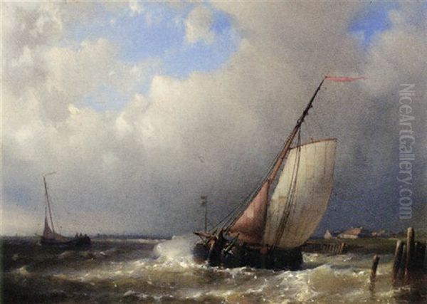 A Barge In A Stiff Breeze - view 1