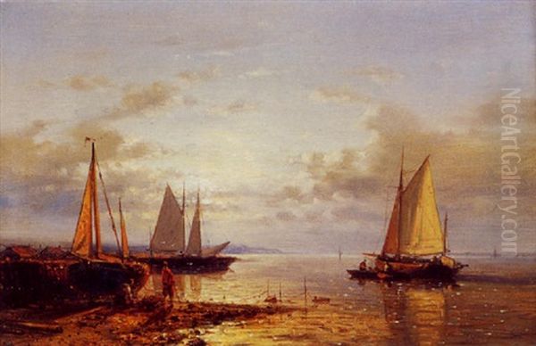 Le Retour Des Pecheurs Le Soir - view 1