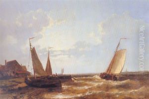 On The Zuiderzee by Abraham Hulk the Elder