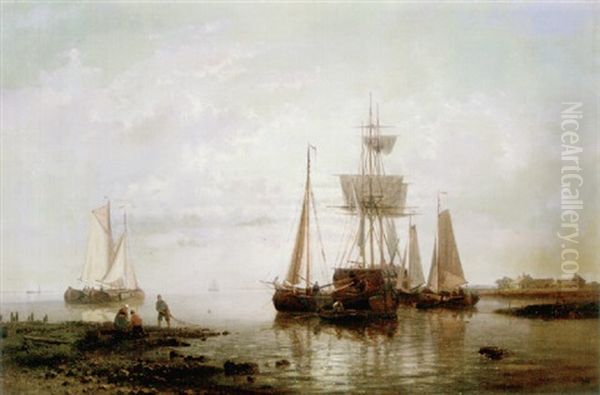 Shipping On The Zuider Zee - view 1