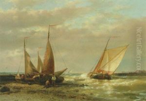 Harbour Entrance by Abraham Hulk the Elder