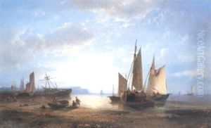 Sunset On The Coast by Abraham Hulk the Elder