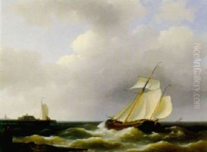 Crossing The Harbor by Abraham Hulk the Elder
