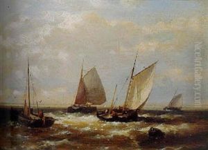 Shipping By A Jetty