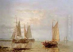 On The Scheldt by Abraham Hulk the Elder