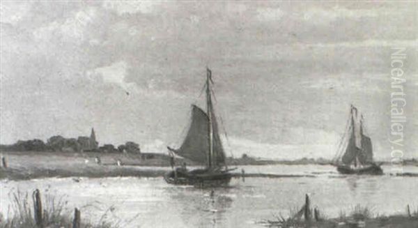 An Estuary Scene - view 1