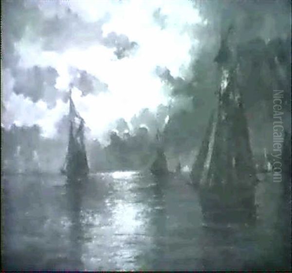 Ships Under Sail - view 1