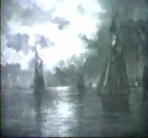 Ships Under Sail by Abraham Hulk the Elder