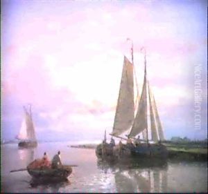 On The Scheldt by Abraham Hulk the Elder