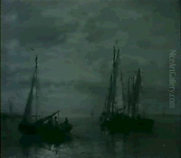 A Calm On The Scheldt - view 1