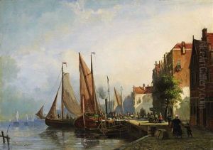 A Dutch Harbour (dordrecht?)