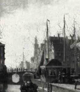 Dutch Canal Scene Dutch Canal Scene