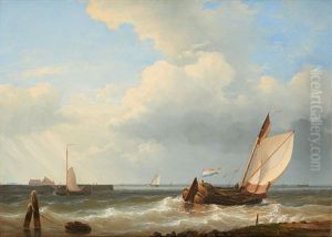 Le Depart Des Pecheurs by Abraham Hulk the Younger