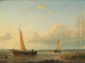 Estuaire Par Temps Calme by Abraham Hulk the Younger