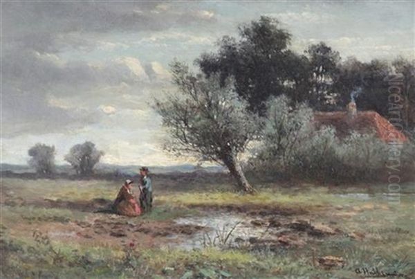 Near Abinger And Near Grishall (pair) - view 1
