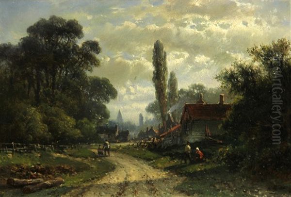 On The Outskirts Of A Dutch Town - view 1