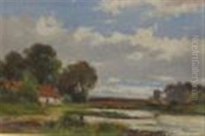 Landscape (pair) by Abraham Hulk the Younger