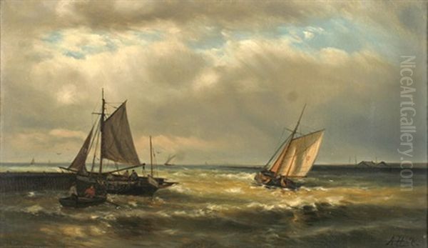 Fischerboote Nahe Der Kuste - view 1