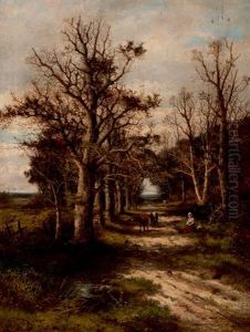 Autumn Near Witley (surrey) by Abraham Hulk the Younger