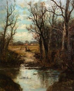 Landscape In Albury Park, Surrey by Abraham Hulk the Younger