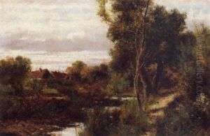 A Stream In A Wooded Landscape by Abraham Hulk the Younger