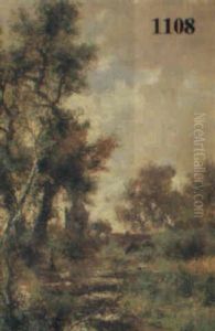 Landschaft Mit Birken by Abraham Hulk the Younger
